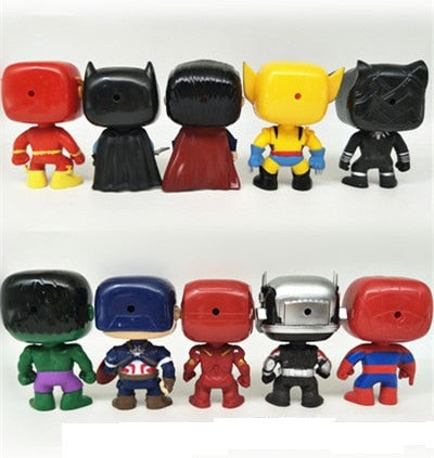 Image of Colecionáveis Marvel e DC - 10 Peças