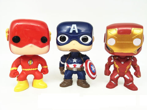 Image of Colecionáveis Marvel e DC - 10 Peças