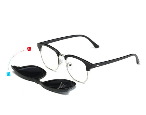 Image of Óculos Magnético - FRETE GRÁTIS - 5 Em 1 - PROTEÇÃO UV400