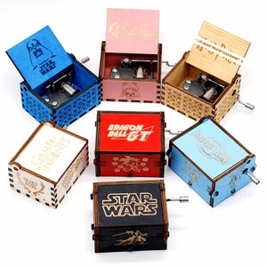 Geek Music Box - Harry Potter/Game of Thrones/Star Wars/Rei Leão - FRETE GRÁTIS